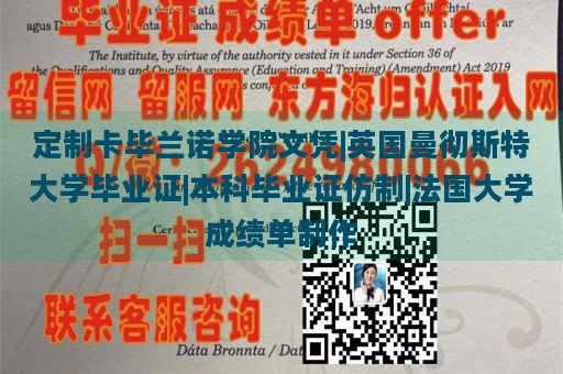 定制卡毕兰诺学院文凭|英国曼彻斯特大学毕业证|本科毕业证仿制|法国大学成绩单制作