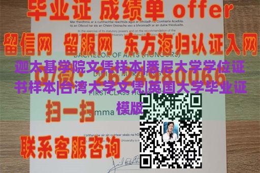 迦太基学院文凭样本|悉尼大学学位证书样本|台湾大学文凭|英国大学毕业证模版