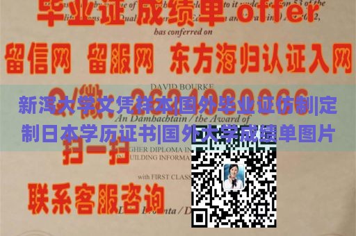 新泻大学文凭样本|国外毕业证仿制|定制日本学历证书|国外大学成绩单图片