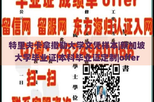 特里夫卡拿撒勒大学文凭样本|新加坡大学毕业证|本科毕业证定制|offer