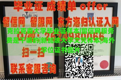 克拉克森大学毕业证样本|留信网服务费是干嘛的|新加坡大学文凭样本|海外学位证书图片