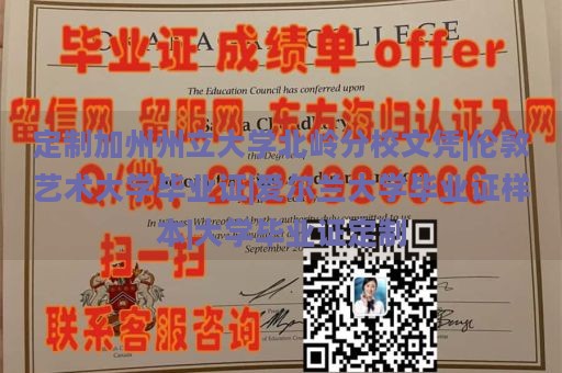 定制加州州立大学北岭分校文凭|伦敦艺术大学毕业证|爱尔兰大学毕业证样本|大学毕业证定制