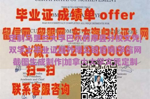 定制马里兰大学巴尔的摩县分校文凭|双学士毕业证国外博公司官网|学信网截图生成制作|加拿大大学文凭定制