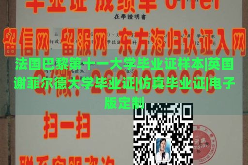 法国巴黎第十一大学毕业证样本|英国谢菲尔德大学毕业证|仿真毕业证|电子版定制