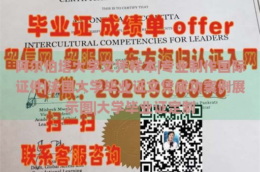 阿尔伯塔大学文凭样本|专业制作国际证件|法国大学毕业证文凭成功案例展示图|大学毕业证定制