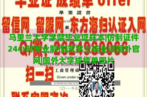 马里兰大学学院毕业证样本|仿制证件24小时专业制作|双学士毕业证国外官网|国外大学成绩单图片