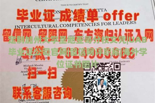 定制加州大学圣地亚哥分校文凭|UAB毕业证公司官网|留信网评职称|海外学位证书图片