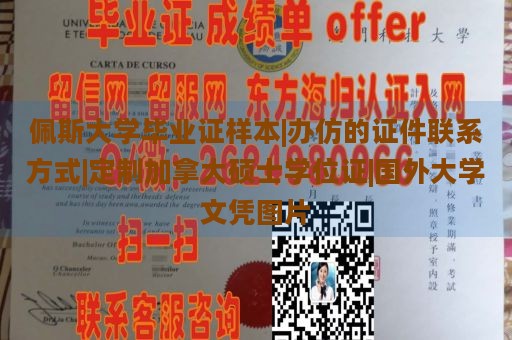 佩斯大学毕业证样本|办仿的证件联系方式|定制加拿大硕士学位证|国外大学文凭图片